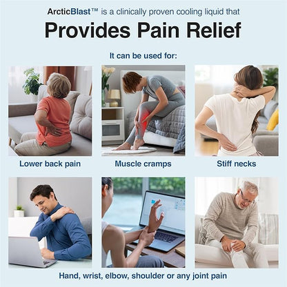 N-Labs Joint & Muscle Relief Bundle – Supports Mobility & Pain Comfort – ExaFlex & Arctic Blast for Joint Strength & Fast-Acting Relief – 60 Capsules, 1 fl oz