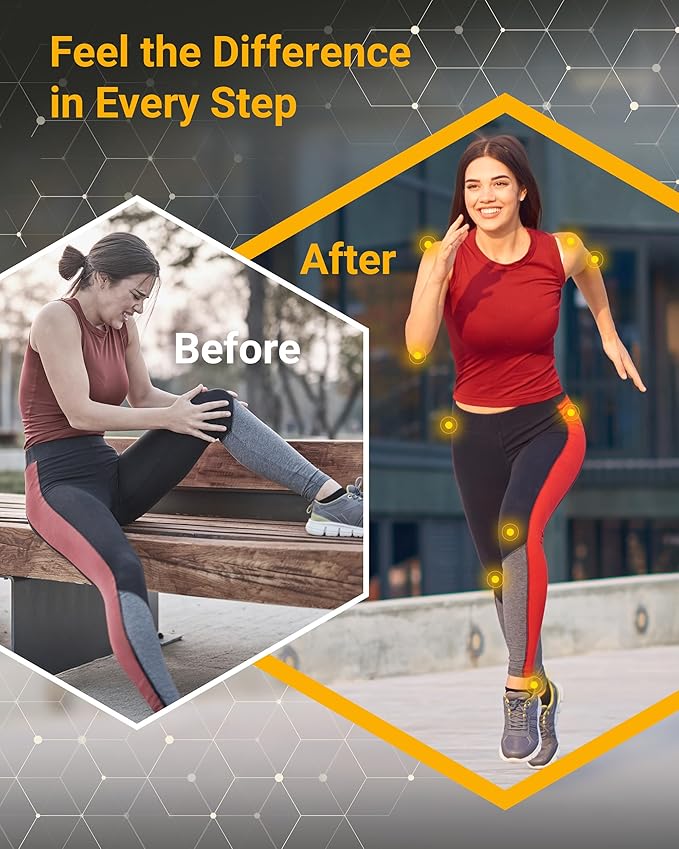 10-in-1 Joint Support– Hydrolyzed Collagen, MSM, Hyaluronic Acid, Glucosamine, Chondroitin & More – Targets Joint Discomfort, Improves Mobility & Flexibility– 320 Caps for Men & Women