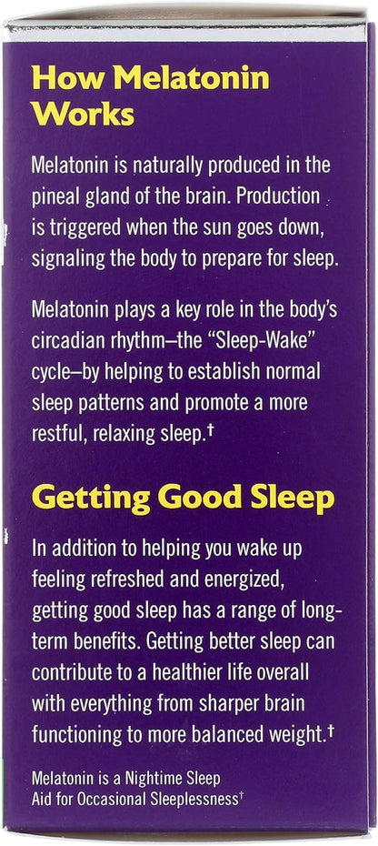 Natrol Sleep Advanced Melatonin Time Release Tablets, Nighttime Sleep Aid, 10mg, 60 Count (Pack of 2)