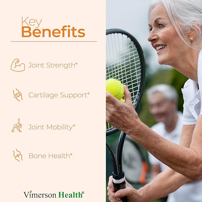 Glucosamine Chondroitin MSM and Turmeric Supplement - Joint Support Supplement for Women & Men with Boswellia & Glucosamine Sulfate 1500 mg. Used for Cartilage & Joint Health & Flexibility 90 Tablets
