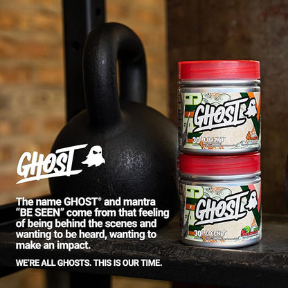GHOST Joint Supplement, Orange Cream (30 Servings) - Daily Joint Maintenance Supplement for Men & Women - Glucosamine HCL, Chondroitin Sulfate & Curcumin - Cartilage, Bones & Joint Support