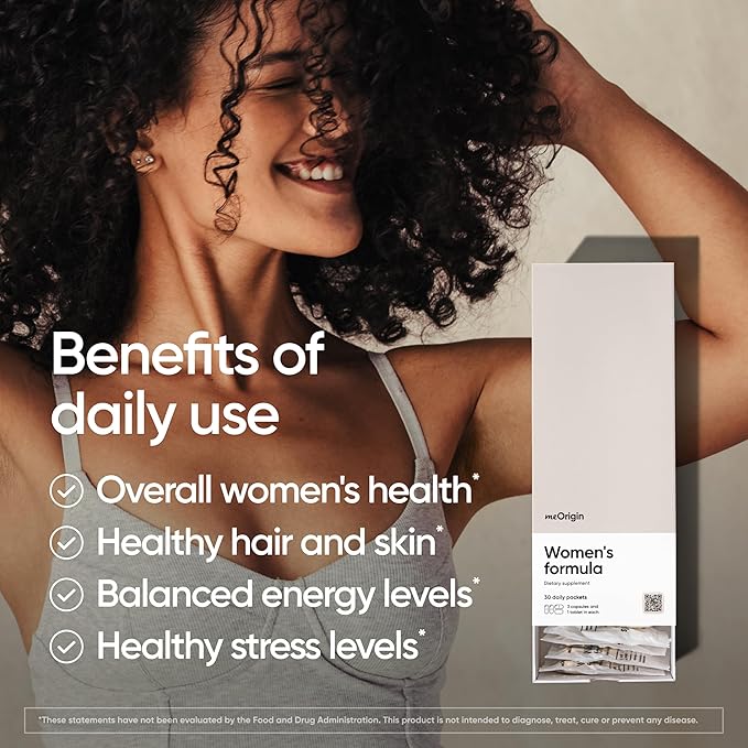 Multivitamin for Women, All-in-One Supplement Complex with Vitamin B12, A, C, Biotin, D, E, Folate, Collagen – 106 Nutrients for Overall Women's Health, Hair & Skin, Energy, 30 Day Supply