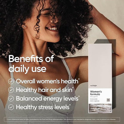 Multivitamin for Women, All-in-One Supplement Complex with Vitamin B12, A, C, Biotin, D, E, Folate, Collagen – 106 Nutrients for Overall Women's Health, Hair & Skin, Energy, 30 Day Supply