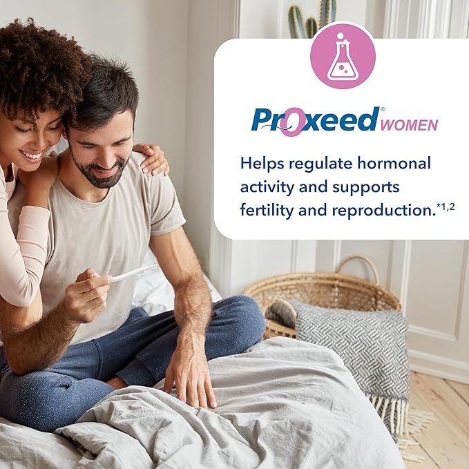 Proxeed® Women Fertility Supplement | Contains Folic Acid & Other Essential Vitamins & Nutrients | Supports Healthy Conception, Ovulation, Fertilization, & Egg Quality* | 30 Packets (30-Day Supply)