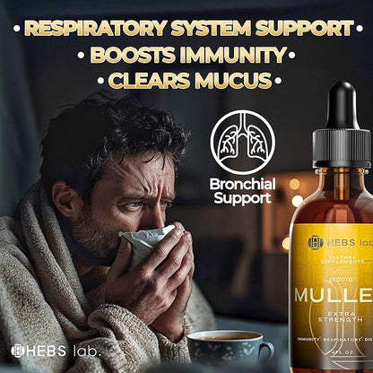 Bundle - Mullein Leaf Extract & Valerian Root Extract - Brain Support & Immune Boost