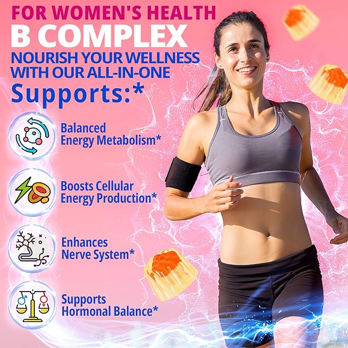 Bundle: Akkermansia Probiotics Gummies & Methylated B Complex Vitamin Gummies for Women