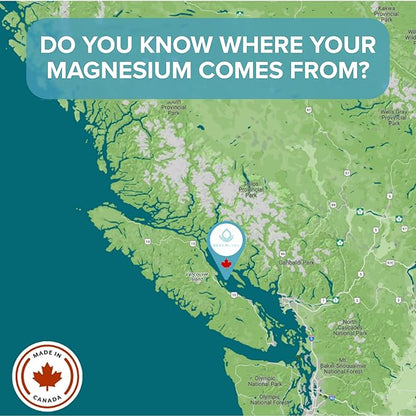 Magnesium Oil Spray - Ocean-Sourced Magnesium for Daily Wellness | 100% Natural with 40+ Trace Minerals | 8 fl oz