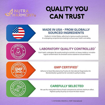 Natural Saffron Supplements - Pure Saffron Extract 88.5 mg - Made in USA - Mood | Focus | Vision | Energy Support - Eye Health for Women & Men - NonGMO Vegan Pills - 180 Powder Capsules