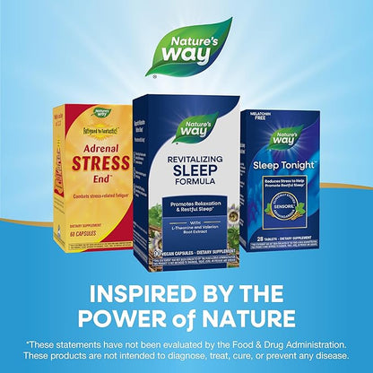 Nature's Way Fatigued to Fantastic! Revitalizing Sleep Formula, Promotes Restful Sleep*, 90 Capsules