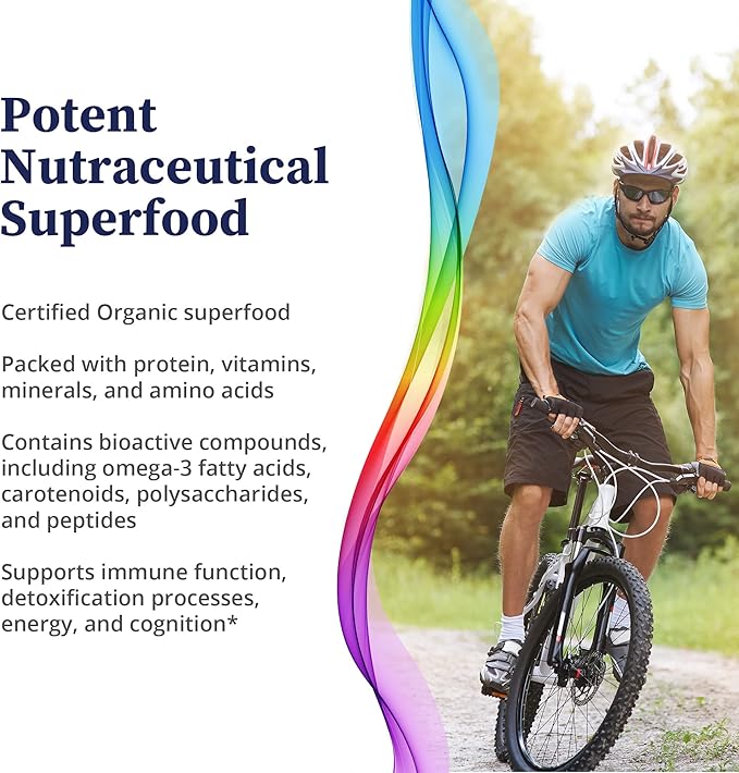 BioPure Chlorella Pyrenoidosa – 100% Organic, Cracked-Cell Wall, Nutraceutical Superfood Packed with Proteins, Vitamins, Minerals & Amino Acids That Supports Metabolism, Detox & Immunity 1000 Tablets