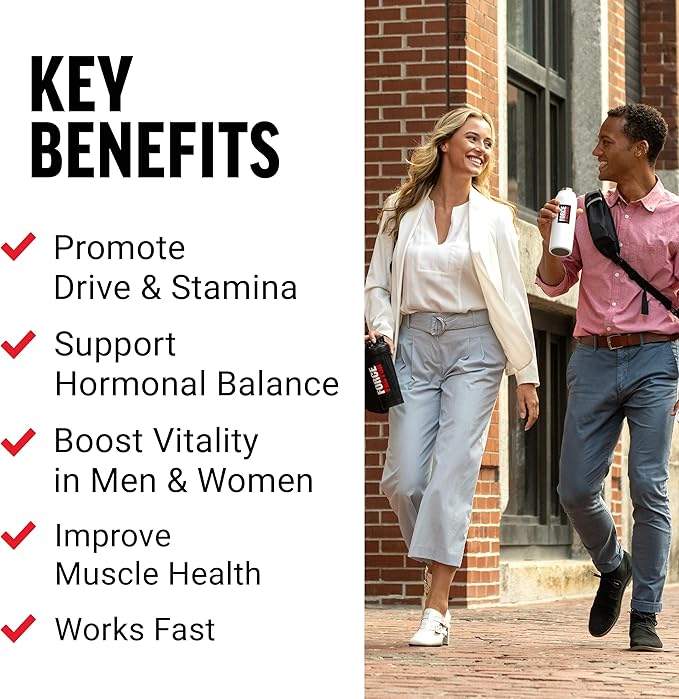 Force Factor Horny Goat Weed for Men, Natural Male Drive and Vitality Supplement with Natural Ingredients for Superior Absorption, Fundamental Series, 750mg, 60 Capsules