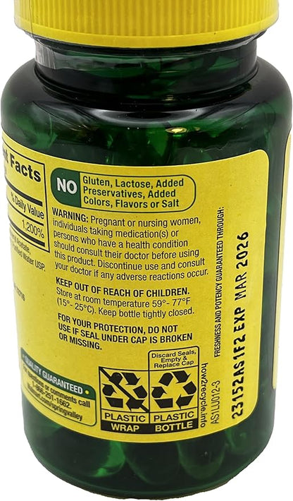Spring Valley Vitamin E Dietary Supplement, 180 mg, 100 Count with Complimentary Grafton Way Pill Organizer