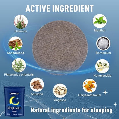 Sleep Patch Portable and Comfortable, Sleep Patches for Adults Extra Strength Wake Up Refreshed, 12 Patches