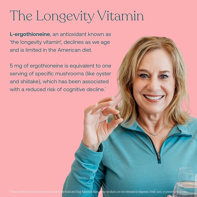 True Grace Daily Women’s Multivitamin 50+ - 120 Easy-to-Swallow Tablets - Immune, Energy, Longevity & Memory Support - Vegan - Gluten, Soy & Iron Free - 60 Servings