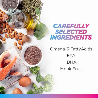 Livingood Daily Fish Oil Supplements with Omega 3 Fatty Acid, Liquid Omegas (200ml) - EPA & DHA Fish Oil Pills Support Heart & Joint Health - Promotes Healthy Digestion & Brain Function - Non-GMO