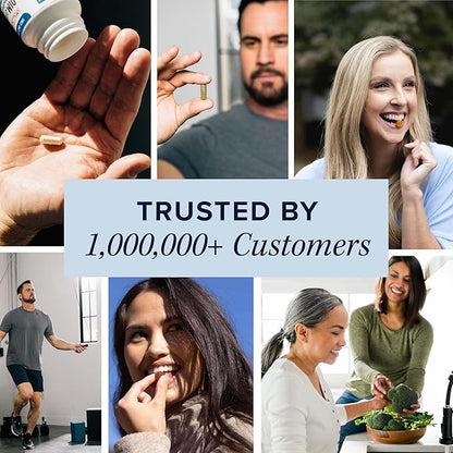 Beta Glucan Supplement 1100mg for Immunity, Skin & Gut Support | 1,3D & 1,6 Beta Glucans Extra Strength Formula | 85% Concentrated & Over 500mg Per Capsule | Non-GMO, Vegan, Gluten-Free 60ct