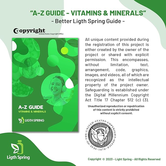 Spring Valley Cod Liver Oil Plus Vitamins A & D3, 100 softgels, Support Eye Function and a Healthy, Bundle with Vitamins & Minerals Ligth&Spring Guide