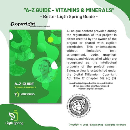 Spring Valley Cod Liver Oil Plus Vitamins A & D3, 100 softgels, Support Eye Function and a Healthy, Bundle with Vitamins & Minerals Ligth&Spring Guide