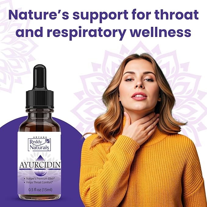 Reddy Naturals Ayurcidin Oil – Organic Essential Blend with Cinnamon, Clove, Black Seed & Vitamin E – Natural Aromatic Wellness Formula – 0.5 fl oz