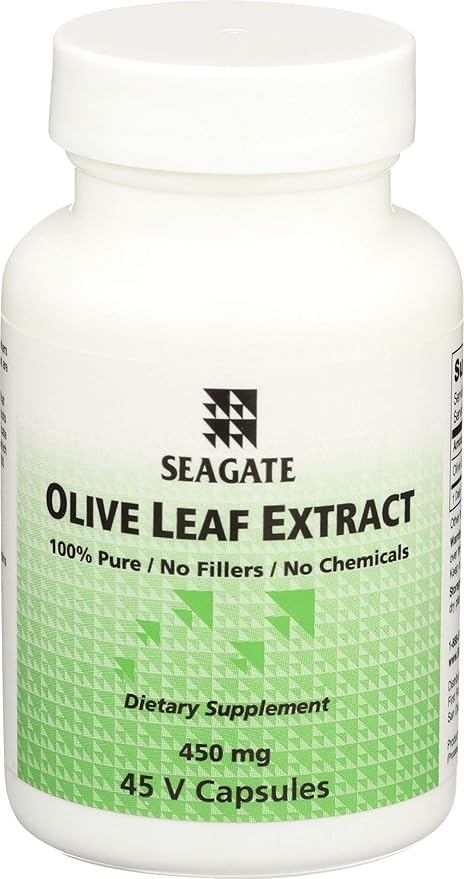 Seagate Products Olive Leaf Extract 450mg 45 Capsules
