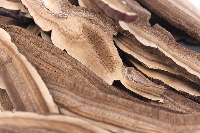 TPL Organic Dried Reishi Mushroom Slices Lingzhi - 6 Oz - Cut and Sifted - Premium Quality. Certified Organic. Gluten Free, Non GMO and Vegan
