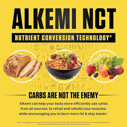 Alkemi NCT® - Support Agent with Berberine, ProCynCi® Cinnamon Extract, Chromium Picolinate, InSea2®, and GlucoVantage