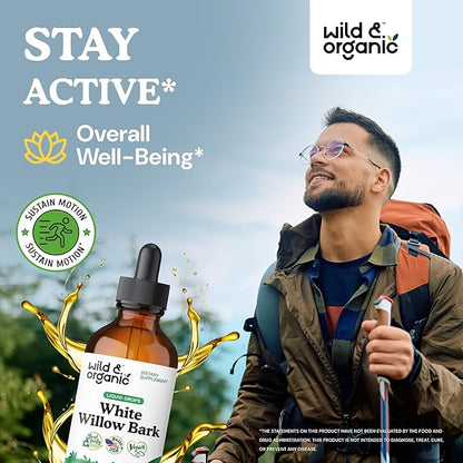 White Willow Bark Tincture 4 fl oz & Milk Thistle Tincture 4 fl oz