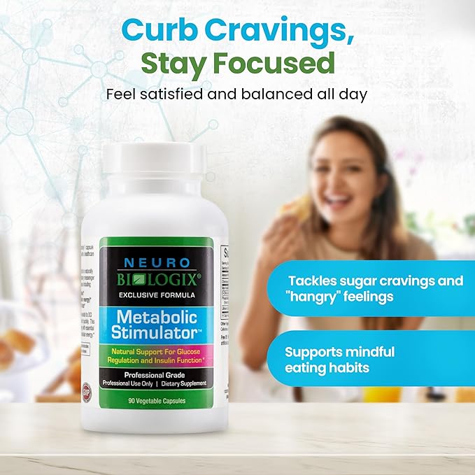 Metabolic Stimulator Metabolism Supplement - Dietary Supplement with D-Chiro Inositol, MyoInositol, Chromium, Phosphatidylserine, & Lithium Orotate for Cellular Energy & Support - 90 Capsules