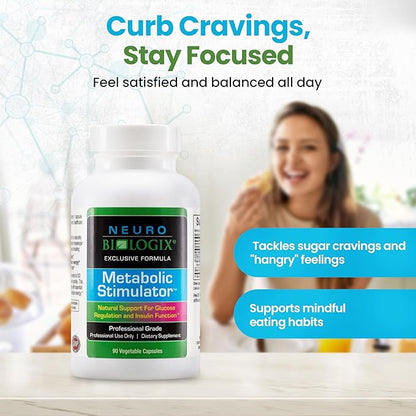 Metabolic Stimulator Metabolism Supplement - Dietary Supplement with D-Chiro Inositol, MyoInositol, Chromium, Phosphatidylserine, & Lithium Orotate for Cellular Energy & Support - 90 Capsules