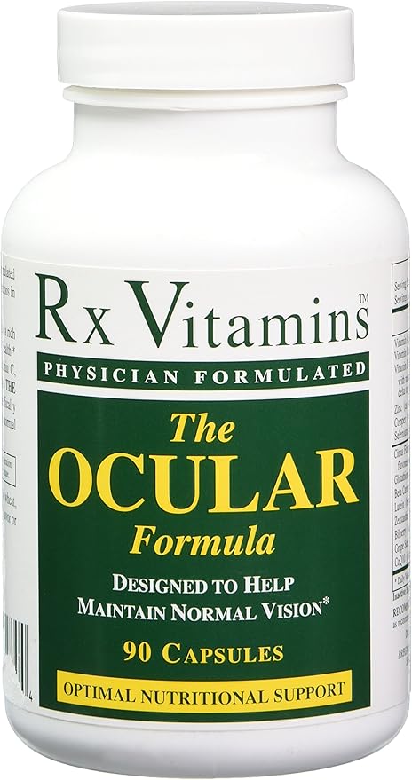 Rx Vitamins The Ocular Formula Dietary Supplement, 90 Capsules