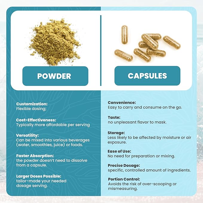 Atlantic Naturals Sea Moss 7-Day Cleanse Colon & Gut Detox - Juice Cleanse Support with Golden Flax Seeds, Psyllium Husk Senna Powder, Body Detox for Women & Men - Pineapple Flavor Mix Drink (14 oz)