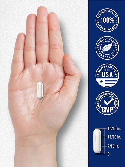 Carlyle Triple Magnesium Complex | 400 mg | 240 Capsules | Magnesium Malate, Glycinate & Citrate | Vegetarian, Non-GMO, and Gluten Free Supplement