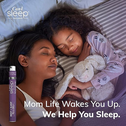 Sleep Fast & Longer - Vitamin Spray Can I Sleep Natural Sleep Aid with Melatonin, GABA, & 5-HTP - Nighttime Liquid Melatonin Spray - Advanced Multivitamin for Adults by Can-i Wellness