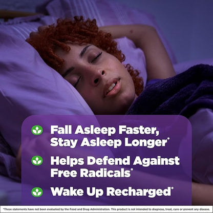 Natrol MelatoninMax Sleep Aid Gummy, 10mg per Gummy, Maximum Strength for Better Sleep, 10mg, 50 Blueberry Flavored Gummies (Pack of 12)