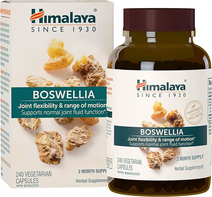 Himalaya Boswellia, Joint Support for Mobility and Flexibility, Promotes Tissue Preservation, 250 mg, 240 Capsules