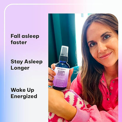 Sleepy Magnesium Spray Triple Magnesium Power: All Natural Magnesium Chloride, Glycinate, Sulfate - 4oz