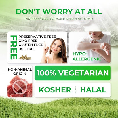 Size 0 Capsules Empty Vegan Plant Based Clear (100 Count) Gluten Free, Non-GMO, Halal Certified Pill Caps Filling Kit with 2 Spoons for Vegetarian DIY Your Own Supplements