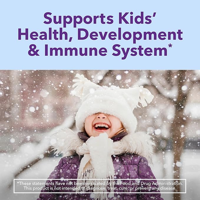 L'il Critters Frozen Daily Kids Multivitamin Gummies Assorted Berry Flavors for Ages 2+ Toddlers and Kids, Disney Multivitamin Gummies with 11 Essential Nutrients, 30-60 Day Supply, 60 Gummies