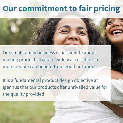 Igennus Daily Vitamin D3 2000iu, 50 mcg, Clean Label, 365 Small Tablets, 1-Year Supply, Vegetarian Cholecalciferol Vitamin D Supplement