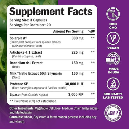 Liver Cleanse Detox & Repair Milk Thistle Supplement for Older Adults & Tongkat Ali for Men with Horny Goat Weed, Maca Root Powder, Tribulus Terrestris, and Saw Palmetto 2-Pack Bundle
