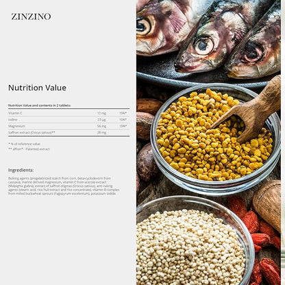 Viva + - Contains Iodine, Vitamin C and Magnesium, Promotes Restful Sleep, Improves Concentration, Learning, Memory and Reasoning - 60Tablets