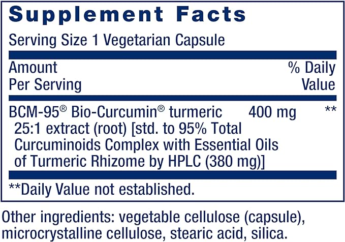 Life Extension Super Bio-Curcumin Turmeric Extract – Highly-Absorbable Curcumin for Whole-Body Health Support – Gluten-Free, Non-GMO, Vegetarian – 60 Vegetarian Capsules