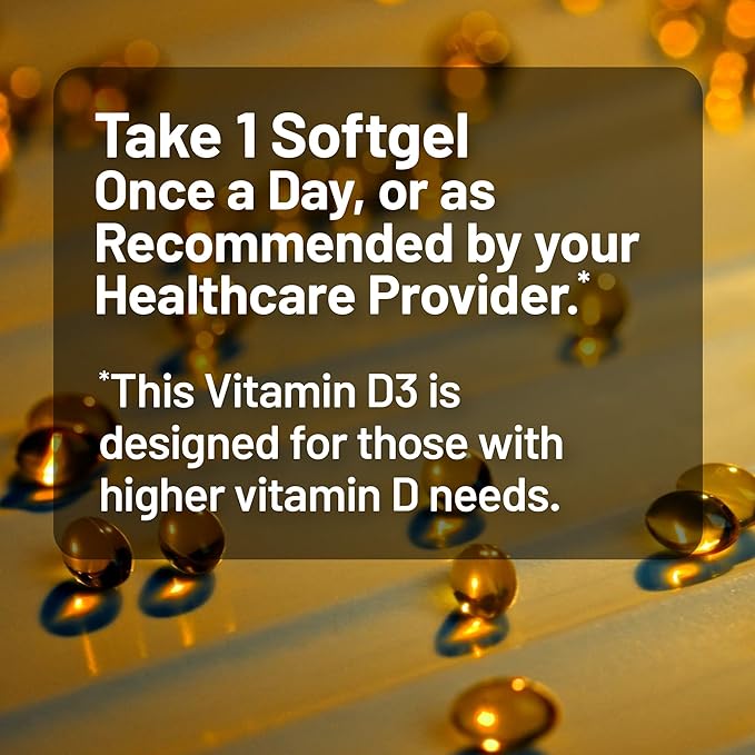 NatureWise Vitamin D3 10,000IU (250 mcg) 90-Day Supply - High Potency for Healthy Immune Support & Muscle Function, Non-GMO, Gluten-Free in Organic Extra Virgin Olive Oil, (Mini Softgel), 90 Count