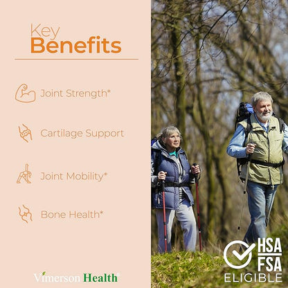 Glucosamine Chondroitin MSM and Turmeric Supplement - Joint Support Supplement for Women & Men with Boswellia & Glucosamine Sulfate 1500 mg. Used for Cartilage & Joint Health & Flexibility 90 Capsules