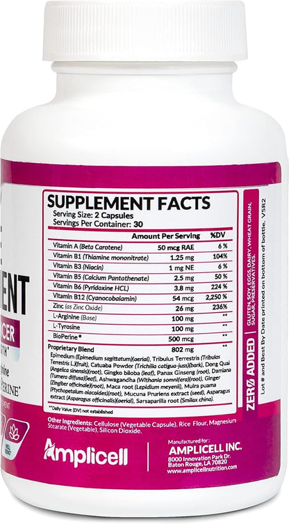 Female Enhancement - Libido Booster for Women 60caps+ Multi Collagen Pills for Women - Hydrolyzed Collagen Peptides for Hair, Skin & Nails - Collagen Protein Type I I III V X 90Capsules