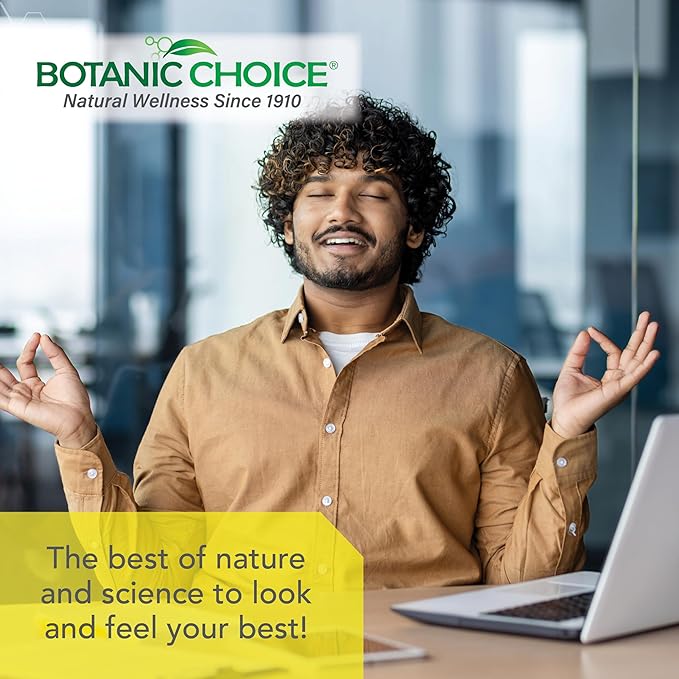 Botanic Choice Lemon Balm Liquid Extract, Alcohol Free, Gluten Free-Traditional Support for Tranquility-Fast Acting 1 Fluid Oz