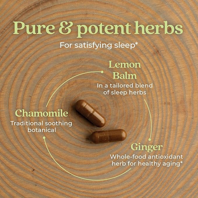 New Chapter Sleep Aid – Zyflamend Nighttime for Sleep Support with Turmeric + Valerian Root + Lemon Balm + Holy Basil, Vegetarian Capsules, 60 Count