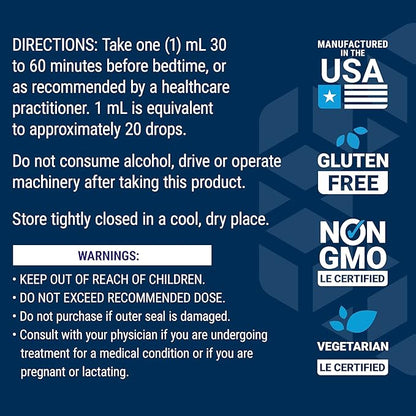 Life Extension Fast-Acting Liquid Melatonin – Sleep & Cellular Health Support Supplement – Gluten-Free – Non-GMO – Citrus-Vanilla Flavor – Net Wt. 2 fl.oz. (59 Servings)
