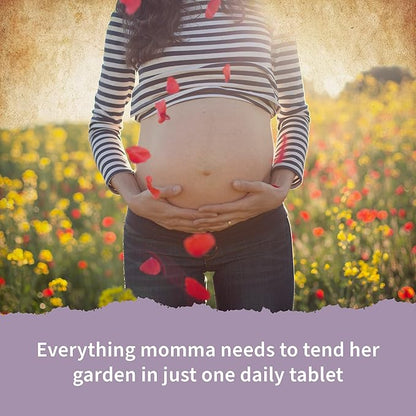 Garden of Life Organics Prenatal Vitamins - 30 Tablets, Prenatal Once Daily Whole Food Vitamins for Women with Folate not Folic Acid, Vitamin D3, Iron, Vegan One a Day Prenatal Multivitamin