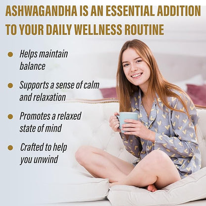 Ashwagandha Root Powder | Organic Adaptogen | 8 oz (113 Servings) | 2 Grams per Serving | Ayurvedic Stress Support & Energy Booster | Non-GMO, Vegan, Gluten-Free